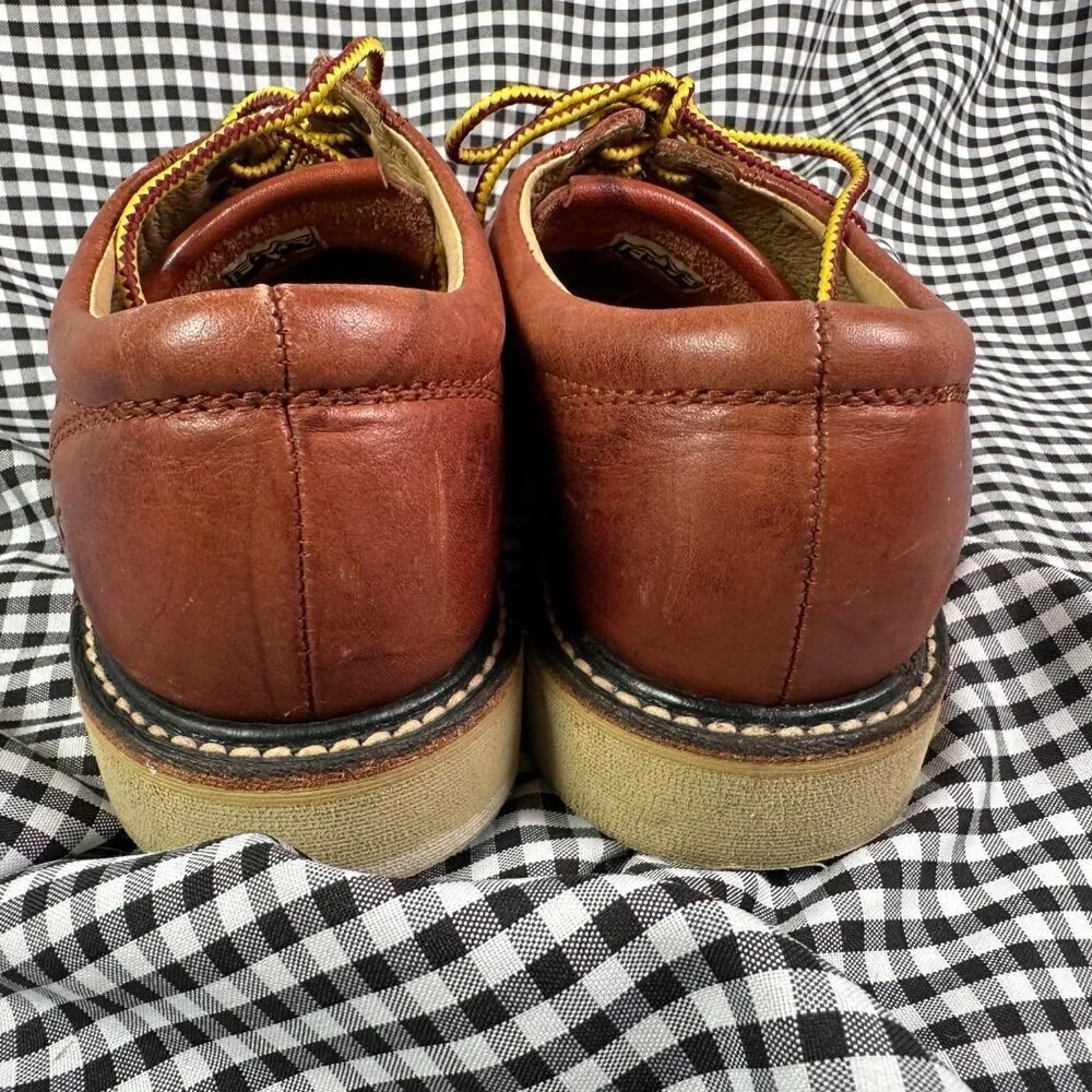 Frye Leather Moc Toe Boat Shoe Men's Size 7 - Summer / Work / Thick Stitch